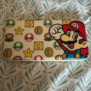 Unique Hard Case Flip Wallet Super Mario Brothers Nintendo 2010 Mushroom Coin